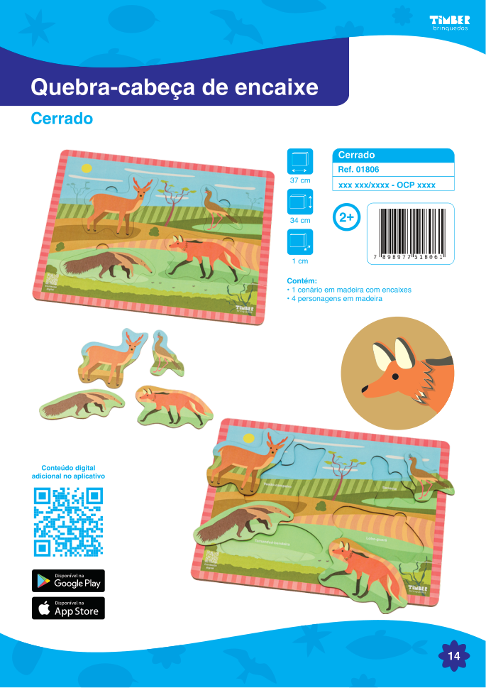 Cerrado, linha Biomas do Brasil.